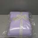 Cozy Bliss Cooling Comforter, Ultra-Soft Cooling Blankets for Hot Sleepers and Night Sweats, Breathable Lightweight Silky Smooth, Lavender Purple