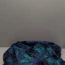 Adrianna Papell Women's Girls Plus Size' One Shoulder Jacquard Gown, Cobalt/Teal, size 20W