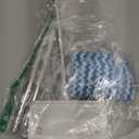 Snap Grip Mini Mop,Gap Cleaner with No-Touch Pad Change, Extendable Retractable Flat Mop for Under Couch/Bed, 360 Swivel Head Hard to Reach Corner Duster, Includes 5 Washable Microfiber Pads