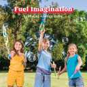 JOYIN 24 Pack 14.25 Bubble Wands Assortment, 6 Colors Giant Bubble Wands Party Favors Kids Summer Toys Outdoor Play Toys Games Christmas Birthday Party