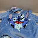 STITCH KIDS WAYY BIG HOODIE One Size Light Blue