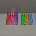 Glow Sticks Party Favors for Kids 12 PCS - Glow in Dark Party Supplies for Toddlers, Mardi Gras Light Up Neon Necklace Bracelet Accessories Decorations,Fun for Valentines Day Birthday Dance Camp Care