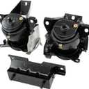 Front Left & Right Engine Motor Mount & Rear Trans Mount for Cadillac Escalade ESV for Chevy Tahoe Suburban Silverado for GMC Sierra 1500 Yukon XL 2014-2020 Automatic 6.2L 5.3L 4WD
