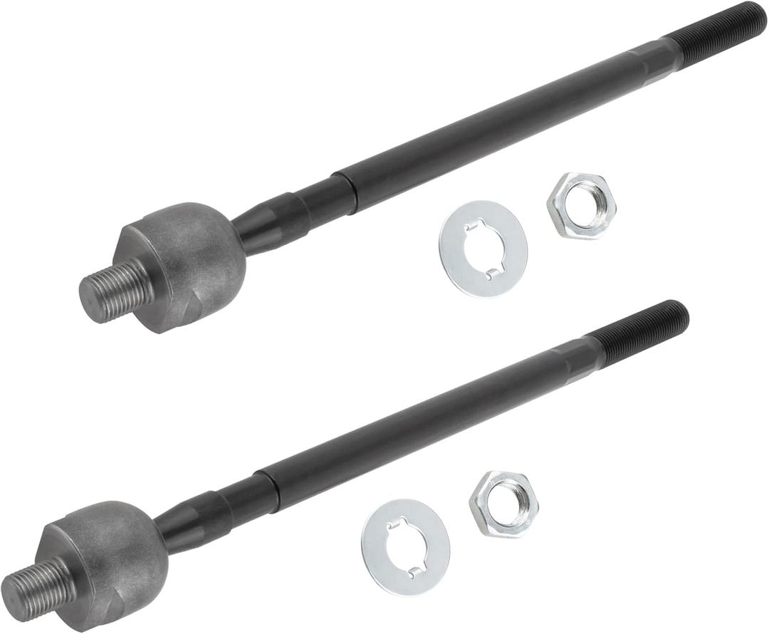 2 x Front Inner Tie Rod Ends For Volkswagen Jetta, Passat, Golf (R & Alltrack & SportWagen), Tiguan, CC, Eos, GTI, e-Golf, R32, For Audi A3 Quattro & Sportback e-tron, Q3 Quattro EV80665