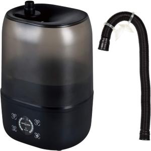 REPTI ZOO 4L Reptile Fogger Mister Tank, Terrariums Digital Tank Timing Humidifier Smart Touch Screen Adjustable Fogger for Reptiles Amphibians Herps