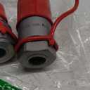 Summit Hydraulics 1/2" Skid Steer Bobcat Flat Face Hydraulic Quick Connect Couplers/Couplings Set w/Dust Caps