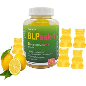 Plastic jar with lid and screw cap for food storage, snack gummy storage, lemon flavored storage, BBD: 10/02/2027