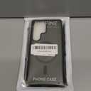 SUPFINE Magnetic for Samsung Galaxy S25 Ultra Case(Compatible with MagSafe) (Military Grade Drop Protection) Slim Translucent Shockproof Phone Case,Black