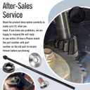 738-05078 5/8 Steering Rod Shaft & 941-04124 Hex Flange Bearing for MTD