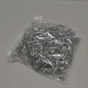 Pinkunn 120 Pcs Christmas Lights Gutter Clips Stainless Steel Christmas Light Q Hangers Hooks for Mesh Leaf Gutter Guard Weatherproof Xmas Clip for Outdoor Lights Heavy Duty Metal Hooks for Holiday