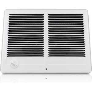 CSTC302TW Twin Electric Wall Heater - Wall Heater At 3000/2250 Watt And 240/208 Volt With White Grille 10236/7677 BTU Electric Wall Heaters Suitable For Kitchens, Front Rooms, Halls