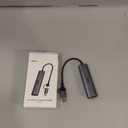 Acer USB to Ethernet Adapter, USBC Hub Ethernet 1Gbps with 3*USB 3.0, Aluminum Heat Dissipation, Driver Free, USB to Network Adapter for Windows 10, 8.1, Mac OS, Laptop, MacBook Pro, iPad, XPS, etc