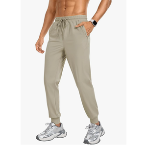 Men's Sweatpants Athletic Pants Joggers with Zipper Pockets Lightweight Quick Dry Workout Track Pants for Gym Running XXL