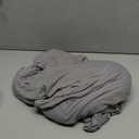 Twin Size Fitted Sheet Only - 4-Way Stretch Knit, Snug Fit, Wrinkle Free & Stay in Place, No More Slipping Off for Mattress, Soft & Comfortable - Light Gray, Twin (Twin/Twin XL/RV Twin)