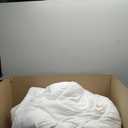 Amazon Basics White Down Alternative Comforter and Duvet Insert with Corner Tabs (King, Light)
 102x90in
