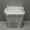 MOPALL Slim Bathroom Trash Can with Lid - 1.9 Gallon Dual-Way Opening (Step Pedal & Press Top) Small Trash Can for Narrow Spaces, Rust-Proof Wastebasket Small Garbage Can for Bathroom, Bedroom, Office