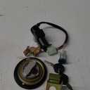 Ignition Switch Lock with Fuel Cap Key Set Replacement for Honda Grom 125 AC MSX125 Motrac M2 and M3 2014-2015 Skyteam M3