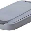 KV FEQT20LB PT 20 qt Platinum Waste Bin Lids