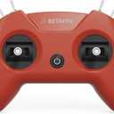 BETAFPV LiteRadio 2 SIM Drone Flight Simulator Controller for FPV Beginner Pilots Training, Support Most Systems Platforms like DRL/Uncrashed/VelociDrone/Phoenix RC/TryP/Aerofly RC 8 - Mode 2/Red