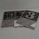 Death to My 20s Decorations 30th Birthday Decorations Boxes for Her Him, Rip to My 20s Balloon Blocks Black Balloon Boxes with Letters for Funeral for My Youth Dirty 30 Birthday Party Supplies