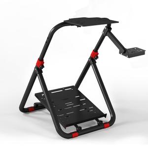 DIWANGUS Racing Wheel Stand Foldable Racing Simulator Cockpit Adjustable Steering Wheel Stand for Logitech G29 G920 G923 G27 G25 for Thrustmaster T248X T248 T300RS T150 458 TX Xbox PS4 PS5