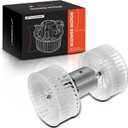 A-Premium HVAC Heater Blower Motor Assembly Compatible with BMW Vehicles - E34 525i/525iT/530i/535i/535is/540i/M5, E32 735i/735iL/740i/740iL/750iL, E31 840Ci/850Ci/850CSi - Front Side