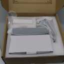 Ulecoce Fingerprint Keypad Deadbolt with Handle Set, Keyless Entry Door Lock, Door Locks for Front Door Lock Set, App Control, Auto Locking, Easy to Install, Satin Nickel