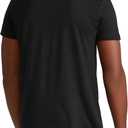 POLO RALPH LAUREN Men's T-Shirt, 3-Pack, Classic Men's Cotton Crewneck Shirts, Moisture-Wicking (Black, XXXL)