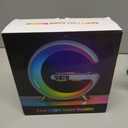 Smart Wireless Charging Alarm Clock with Bluetooth Speaker, App Controlled Bedside Lamp Table Light and Night Light, Bedroom Home Decor, Gift for Girls Boys and Family for Birthday Christmas (Black) (1 pack)