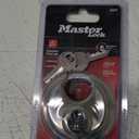 Master Lock 40D Stainless Steel Discus Padlock with Key (1 Pack)