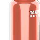 Takeya Tritan Sport Water Bottle with Spout Lid - BPA-Free & Dishwasher-Safe Water Bottle - Reusable Bottle with Lid Handle - Simple Leak-Proof Water Bottle - 32 oz, Pro Fire