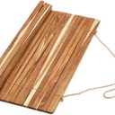 Maxdot Wooden Dish Drying Rack, Roll up Kitchen over Sink Dish Drying Rack for Dishes, Plates, Bowls, Wooden Cover Counter Space, Crack Resistant Drainer, Housewarming Gifts Kitchen Supplies (20.5 x 16, Khaki)