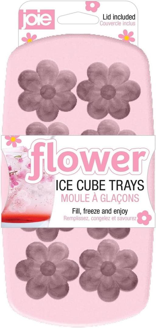 Joie Silicone Flower Ice Cub Tray with Easy Release Lid
, 2 Pack