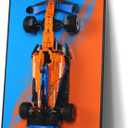 Display Wallboard for Lego McLaren Formula 1 Race Car, Wall Mount for Lego 42141 Collectible F1 Model Kit (Car Not Included),New Background