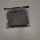 MakeMeChic Women's Y2K Halter Embroidery Tank Top Party Tie Backless Deep V Neck Cami Top (Black, M)