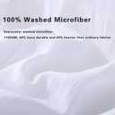 AveLom Seersucker Stripe Duvet Cover Full (80 x 90 Inches), 3 Pieces (1 Duvet Cover + 2 Pillow Cases) White Zipper Closure Corner Ties Soft Washed Microfiber Duvet Cover for Men,Women
