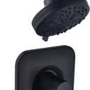 Shower Faucet Trim Kit, Replacement for Moen Posi-Temp Shower Trim Kit, Including 7-Mode High Pressure Shower Head, Matte Black(Valve and Tub Spout not Included)