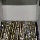 Ravinte 30 Pack Kitchen Cabinet Handles Champagne Bronze 3 Inch Hole Center Stainless Steel Pulls for Dresser Drawer Cupboard Handles with Screwdriver, 5 Inch Length