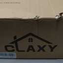 CLAXY Rod Pendant Light Black Barn Farmhouse Pendant Lighting Dimmable Kitchen Hanging Pendant Light Fixture-15.3"