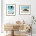 20x24 Wood Picture Frame Set of 4, Wall Mount for Home Decor, Natural, 20x24 in