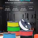 SUNLU Large Spool 5KG High Speed PETG 1.75mm, 3D Printer Filament PETG, Suitable for Printing Large 3D Models, Fit Most FDM Printers, Dimensional Accuracy +/- 0.02mm, 5kg Spool, (Black)