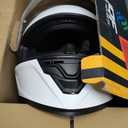 Full Face Motorcycle Helmets WS611 DOT Approved Men Women | Motorcycle Helmet is ABS Shell,Street Bike Racing Motorbike Motorcycle Helmet with Tinted Visor
