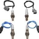 Set of 4 Upstream and Downstream Oxygen O2 Sensor Compatible with 2007-2010 Honda Odyssey 3.5L V6 234-5053 234-4355 234-4368
