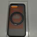 TORRAS 360 Magnetic Stand for iPhone 16e Case, [Fit for MagSafe] [Military-Grade Protection] Translucent Slim Case for iPhone 16e, Obsidian Black, Ostand O3 Fitness Series