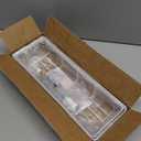 White Shower Caddy Organizer, 2 Pack Adhesive Shampoo Holder Basket Shelves for Storage and Organization, Wall Suction Bath Bathtub Rack Set for RV Camper, Bathroom Restroom Decor and Accessories