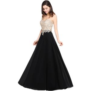Babyonline Women's 2025 Summer Maxi Dress - Sleeveless Elegant Round Neck High Waist Flowy Wedding Guest Formal Long Dresses (Large, Black)