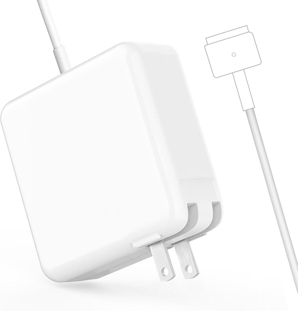 Replacement Mac Book Air Charger 45W T-Tip AC Shape Connector Power Adapter Charger for Mac Book Air 11 inch and 13 inch (Between 2012-2017)