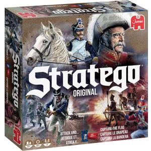 Jumbo, Stratego - Original, Strategy Board Game, 2 Players, Ages 8 Year Plus