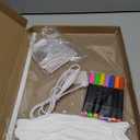 LumiBoard LED Drawing Board for Kids, 13.7"x10" Light Up Acrylic Dry Erase Led Note Board with Colors, Doodle Glow Board with Stand, Magic Drawing Tablet as Christmas & Birthday Gifts for Girls Boys