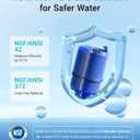 3 Pack Filter Replacement for All PUR, PURPLUS Faucet Filtration Systems, Pur RF-9999 Faucet Water Filter, NSF Certified, AQUA CREST (Blue)